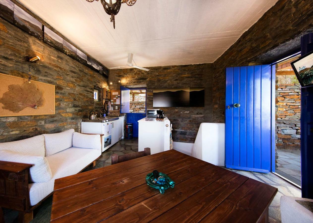 Вилла Stone House With A Magical View Otzias Экстерьер фото